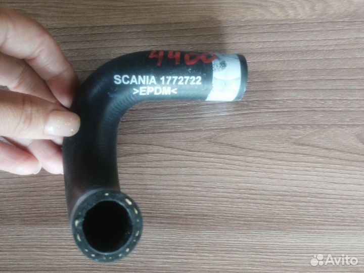 Патрубок отопителя кабины scania 1772722