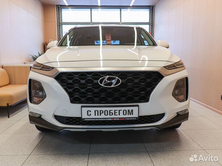 Hyundai Santa Fe 2.4 AT, 2018, 70 602 км