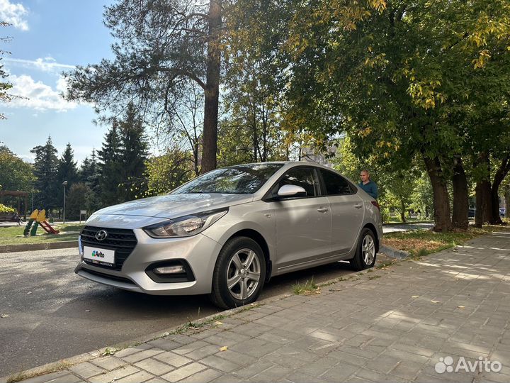 Hyundai Solaris 1.6 AT, 2018, 121 500 км