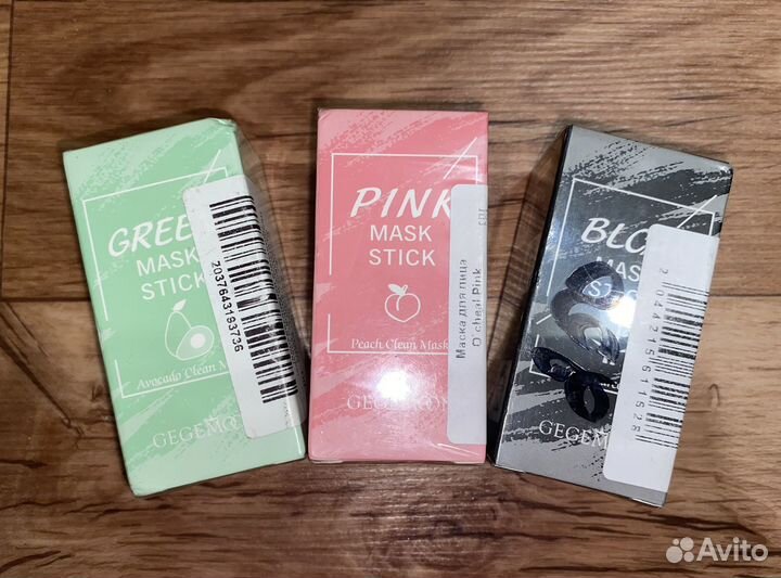 Маска стик для лица глиняная