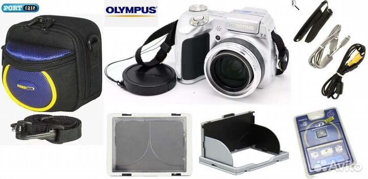 Фотоаппарат Olympus SP-510 UZ с аксессуарами