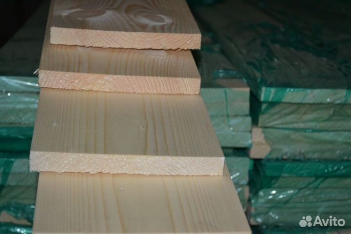 Строганная доска сосна 20х190х6000
