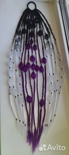 Афрохвост на резинке