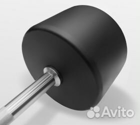 Штанга обрезиненная прямая Bronze GYM BG-PA-BB-S55