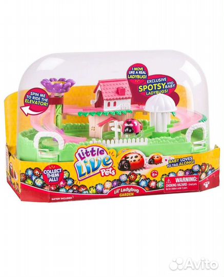 Игровой набор Летний сад с божьей коровкой