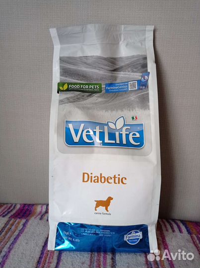 Корм Farmina diabetic для собак 2 кг