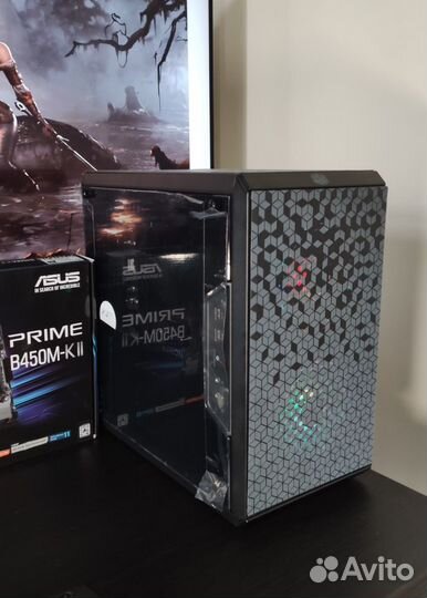 Игровой пк Ryzen 5 3600 RX6600 Asus