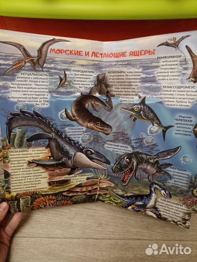 Книга про динозавров