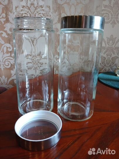 Стеклянные ёмкости для сыпучих продуктов