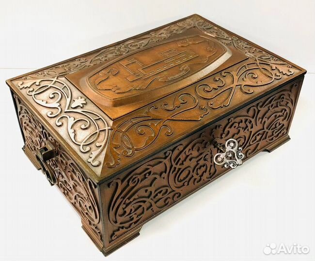 Шкатулка. Ларец. Ульяновск. Металл