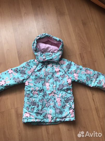 Куртка демисезонная для девочки 104