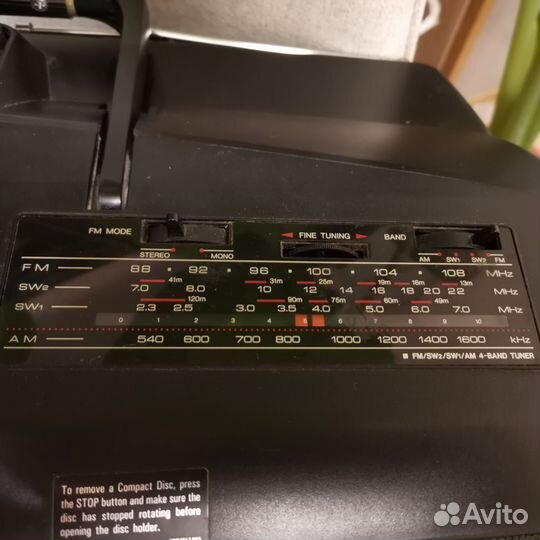 JVC RC-X510 портативная музыкальная стерео система