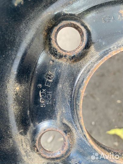 Колеса r15 штамп