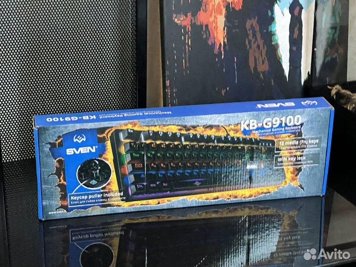 Новая Механическая клавиатура Sven