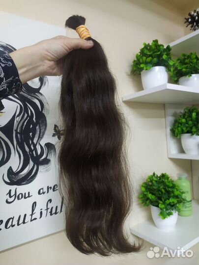 Волосы для наращивания волнистые срез