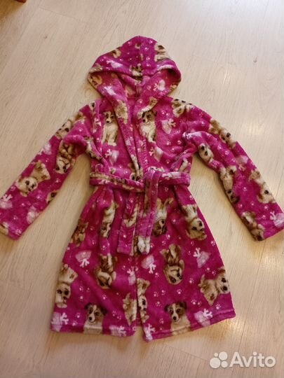 Халат детский махровый 8-10 лет