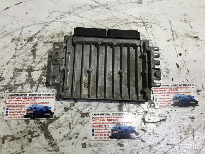 Блок управления двигателем Шевролет Спарк Spark