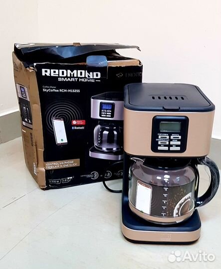 Новая кофеварка Redmond