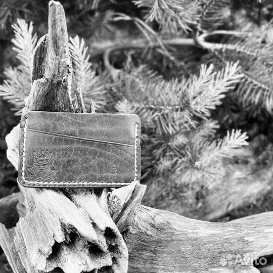 Кардхолдер из натуральной кожи