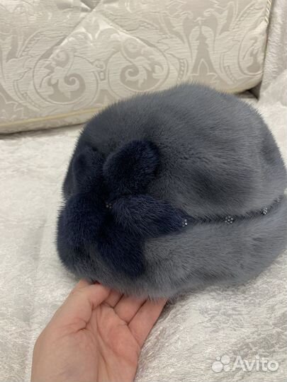 Шапка норковая женская бу