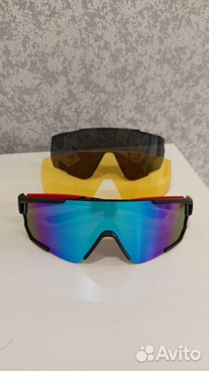Очки для лыж, лыжероллеров и велосипеда