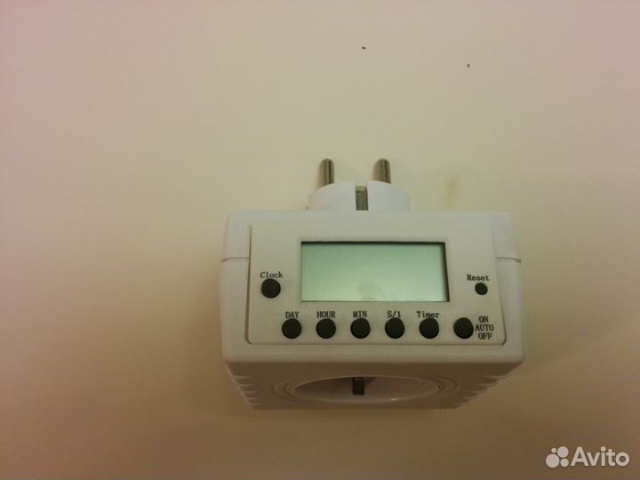 Таймер цифровой 7-дневная программа, 3500 Вт