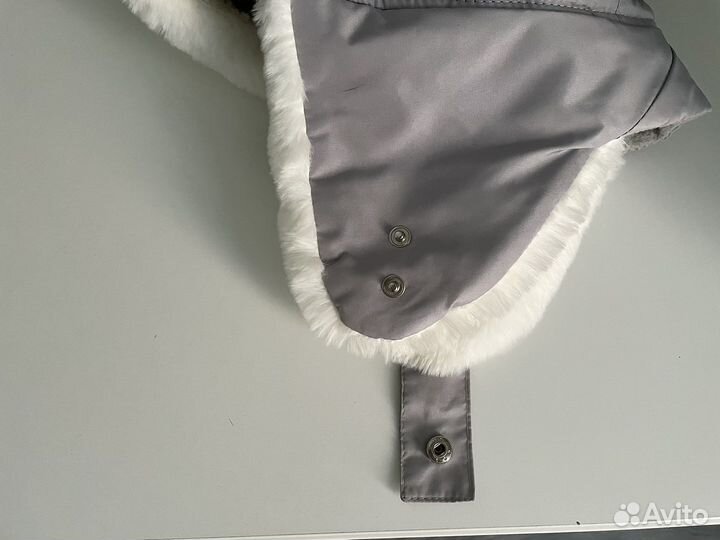 Шапка ушанка 46 -48 см