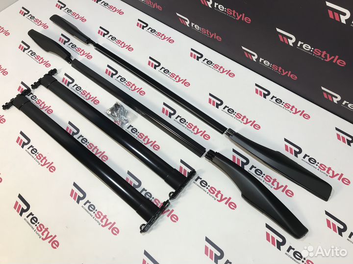 Рейлинги Lexus Rx 330/400 Черные Комплект