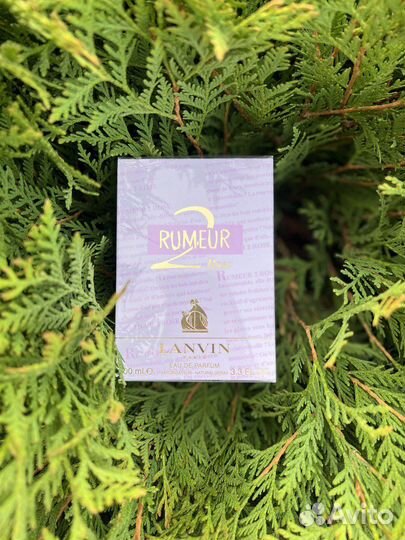 Духи lanvin rumer 2