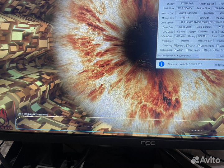 Видеокарта Rtx 2060 super 8gb