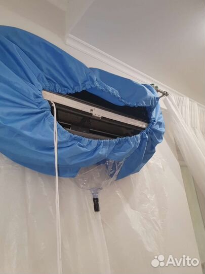 Чистка,объслуживание,ремонт сплит систем