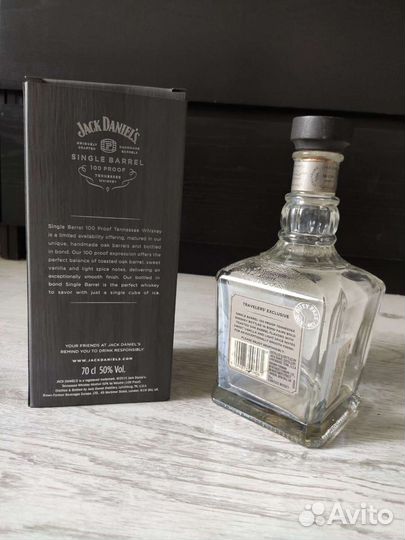 Бутылка Jack Daniel's Single Barrel Proof