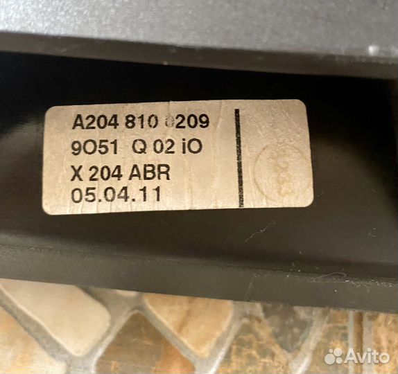 Шторка багажника mercedes GLK