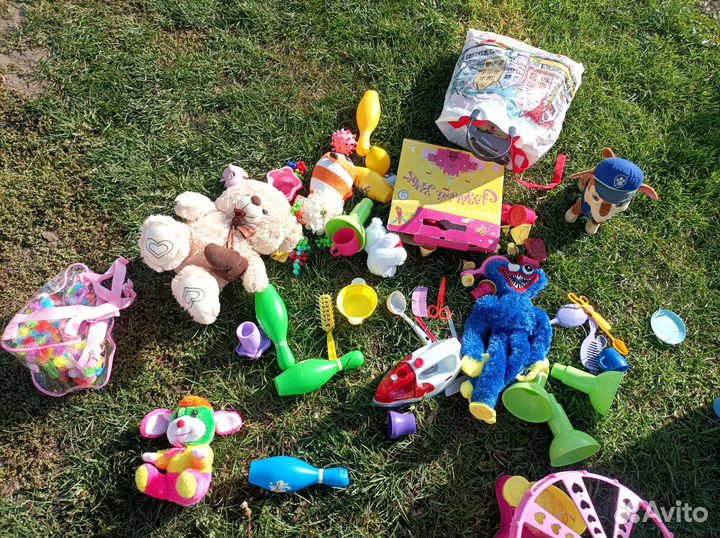 Игрушки пакетом для девочки