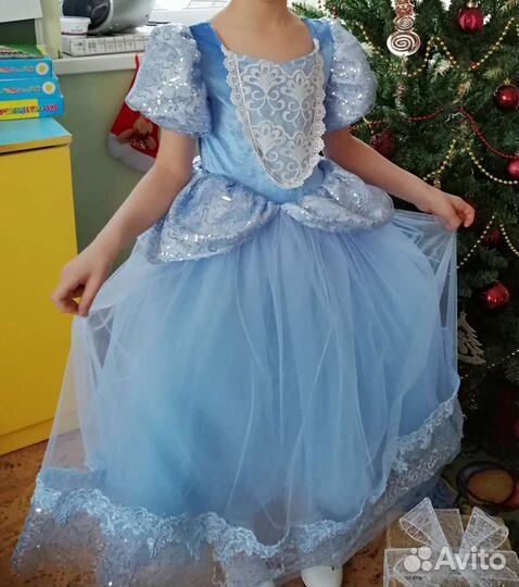 Костюм новогодний Золушка 122-130
