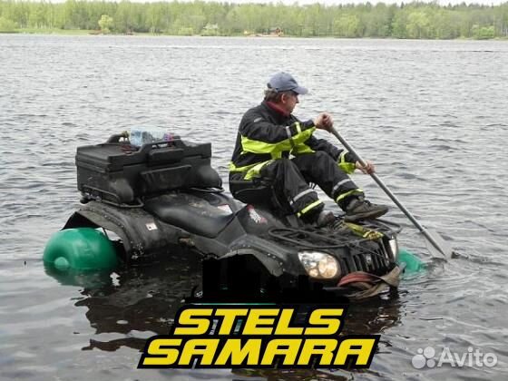 Надувные поплавки на колеса квадроцикла