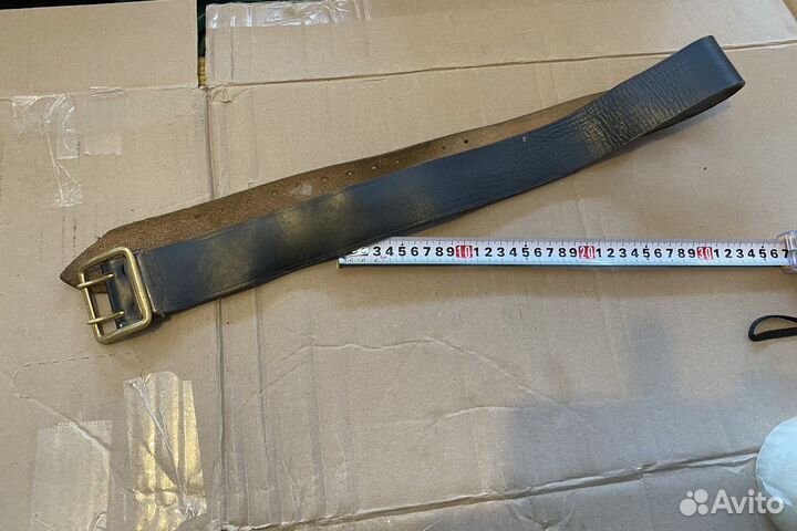 Ремень кожаный офицерский СССР 2