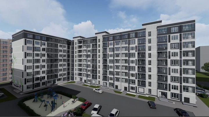 1-к. квартира, 51,3 м², 4/9 эт.