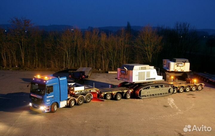 Перевозки негабаритных грузов Услуги Трала