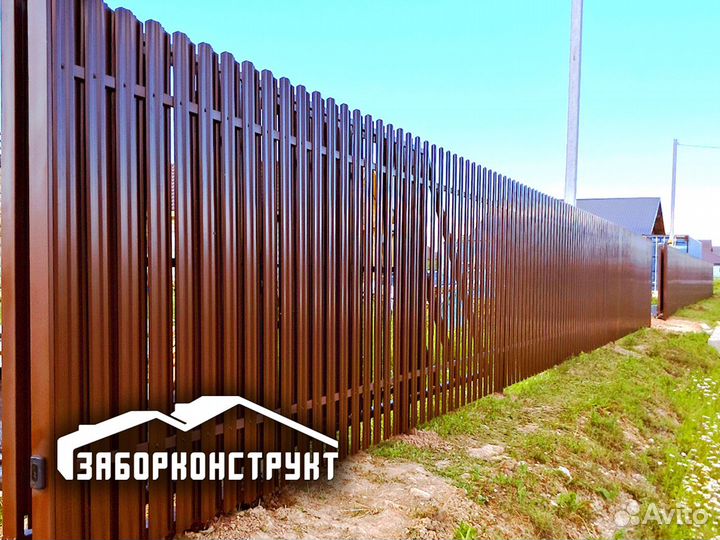 Ворота под ключ с бесплатным замером