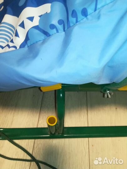 Детские санки на колесах