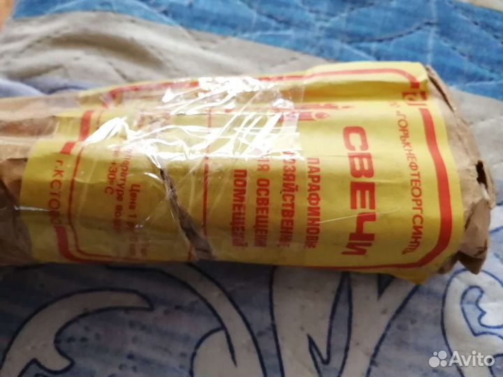 Свечи парафиновые