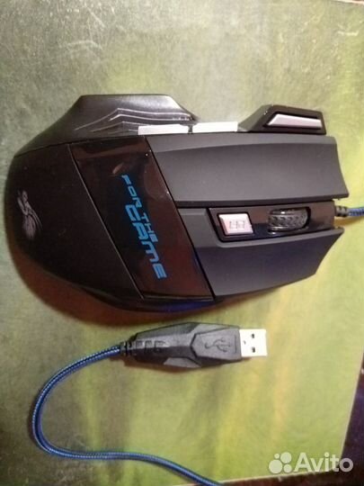 Мышь игровая 4000 dpi и мышь нерабочая