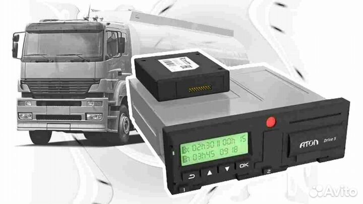 Тахограф Atol Drive, с скзи