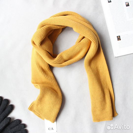 Км Теплые вязаные шарфы C&A