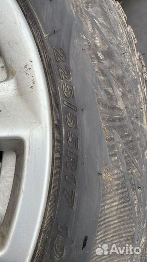 Зимняя резина на дисках r17 для BMW