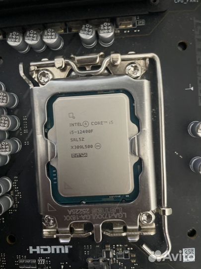 MSI PRO B760M-A DDR4, Wi-Fi+i5-12400f