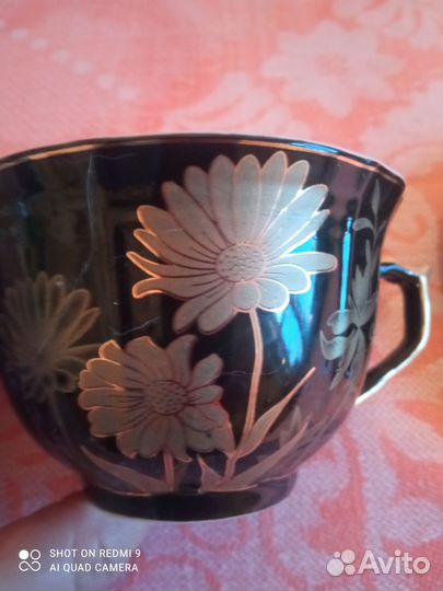 Чашка с блюдцем винтаж