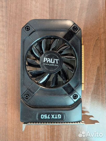 Видеокарта Palit geforce GTX 750 2 gb