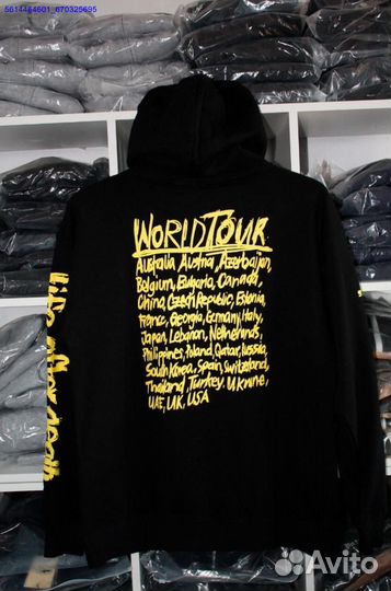 Худи Vetements oversize black (Арт.12328)